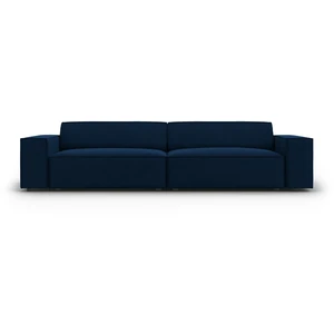 Micadoni Home Canapé 3 places en velours bleu roi pas cher