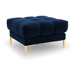 Comparateur de prix : COSMOPOLITAN DESIGN Pouf "Bali" en velours bleu roi TU