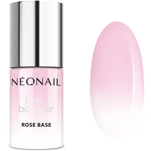 NÉONAIL NEONAIL Vernis Semi Permanent Base Coat 7,2 ml Vernis Gel UV Semi Permanent Baby Boomer Rose Base Base Vernis à Ongles Gel Polish Gel UV Nail Art pas cher