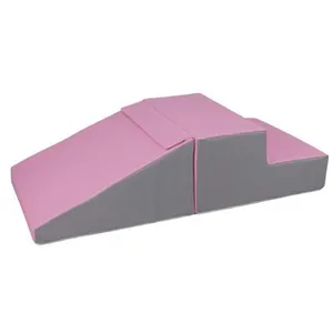 Set de 2 grands blocs en mousse blanc rose gris 242281.8b.9
