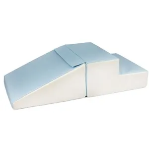 Set de 2 grands blocs en mousse blanc bleu pastel 242281.21k