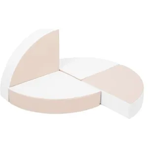 Set de 4 blocs en mousse blanc cappuccino 242701.15