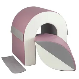 Set de 2 blocs en mousse blanc gris violet 2422941883