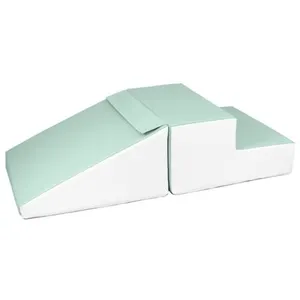 Set de 2 grands blocs en mousse blanc menthe 242281.19