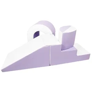 Set de blocs en mousse 4 éléments blanc lilas