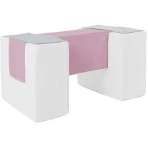 3 blocs en mousse blanc gris violet 2424741883