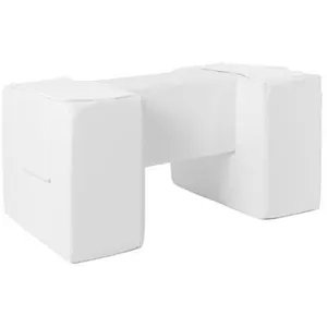 3 blocs en mousse couleur blanc