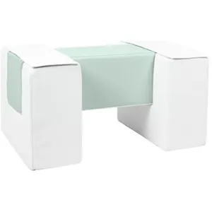 3 blocs en mousse blanc Menthe