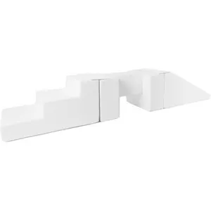 Velinda Passerelle 5 blocs en mousse blanc 242481 pas cher