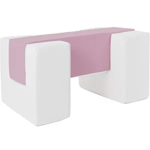 Velinda Blocs en mousse blanc violet pas cher