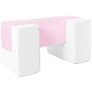 Velinda Blocs en mousse blanc rose pas cher