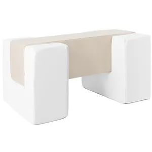 Velinda Blocs mousse blanc cappuccino pas cher