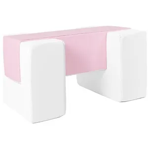 Blocs en mousse blanc rose pastel