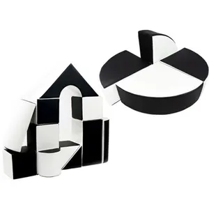 Set de 15 blocs en mousse le jeu noir - blanc 242720.1