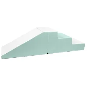 Lot de 2 grands blocs en mousse blanc menthe 242331.19