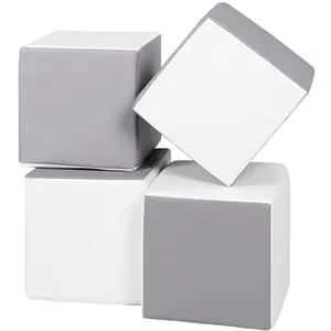 Lot cubes XXL mousse 4 pcs blanc,gris