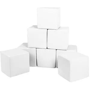 Lot cubes XXL mousse 8 pcs blanc