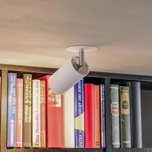 Euluna Spot encastré plafond Eye Fit, une lampe, blanc pas cher