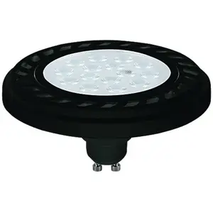 Euluna Réflecteur LED GU10 ES111 9W 30° noir 3.000K pas cher