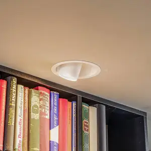 Euluna Spot encastrable Dot, réglable, blanc pas cher