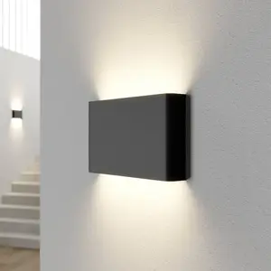 Comparateur de prix : Euluna Applique murale Haga, graphite, métal, G9, up/down, largeur 25,5cm