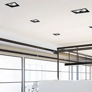 Euluna Downlight encastré Mod I, à une lampe, noir pas cher