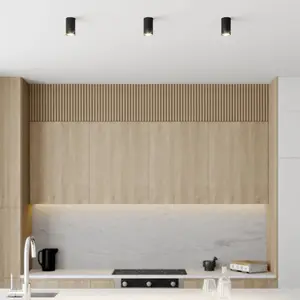 Comparateur de prix : Euluna Downlight Eye S en forme de cylindre, noir