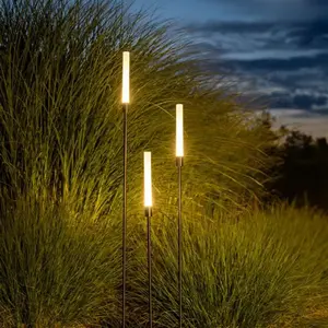 Euluna Luminaire pour socle LED Zola, noir, aluminium, hauteur 100 cmVendu parluminaire