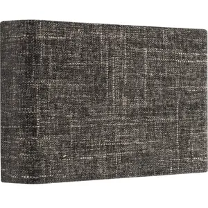Euluna Applique murale Amarela B, noir mélangé, textile, G9 pas cher