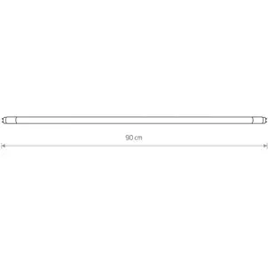 Comparateur de prix : Euluna Ampoule tubulaire LED Longueur 90 cm Ampoule tubulaire G13 T8, ...