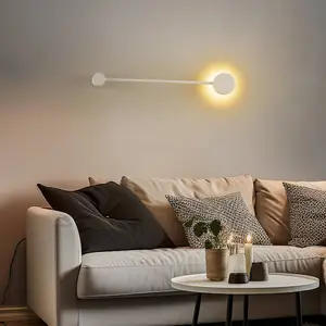 Euluna Applique Orbit I 40, blanche, à une lampe pas cher