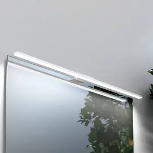MCJ Applique pour miroir LED Triga, IP44, blanc, 80cm, 4.000K pas cher