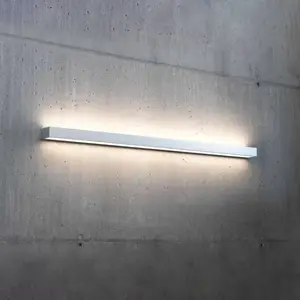 MCJ Applique murale LED Mera, largeur 120 cm, aluminium, 3.000K pas cher