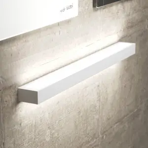 MCJ Applique murale LED Mera, largeur 80 cm, blanc, 3000K pas cher