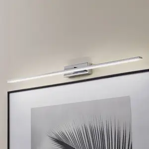 MCJ Applique murale LED Miroir 80 cm chrome 4000K pas cher