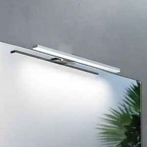 MCJ Applique pour miroir LED Triga IP44, chrome, 40cm, 4.000K pas cher