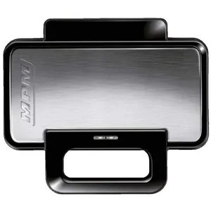 Mpm Mop-43m Machine à Sandwich 3-en-1, Gaufrier/Grill/Fer 1000W Noir pas cher