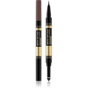 Eveline Cosmetics Brow Art Duo crayon sourcils double embout teinte Dark 8 g pas cher