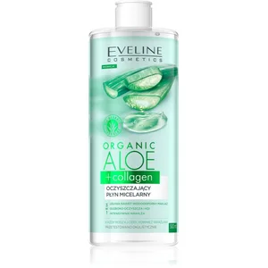Eveline Cosmetics Organic Aloe+Collagen eau micellaire nettoyante 500 ... pas cher