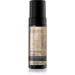 Eveline Cosmetics Nettoyage d'or biologique et mousse de lavage de visage apaisant, 150 ml pas cher