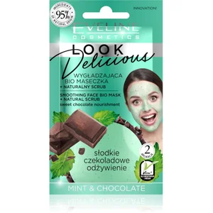 Eveline Cosmetics Look Delicious Mint & Chocolate masque lissant hydra... pas cher