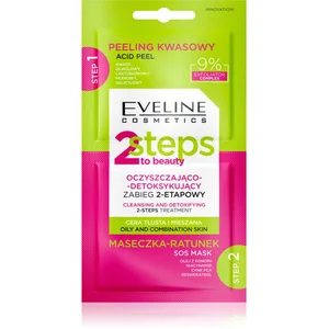 Comparateur de prix : Eveline Cosmetics 2 Steps To Beauty soin bi-phasé visage 2x4 ml