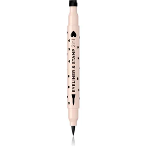 Eveline Cosmetics Variété eyeliner multifonctionnel 2 en 1 type Heart ... pas cher