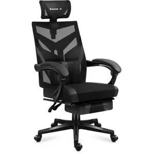 Comparateur de prix : Chaise gaming Huzaro Combat 5.0 siège et dossier mesh 140 kg noir
