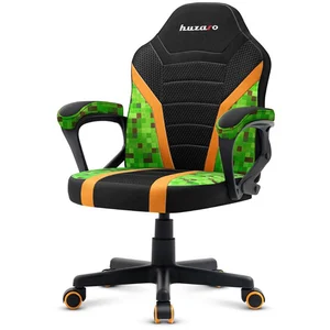 Comparateur de prix : Chaise Gaming HUZARO Ranger 1.0 Pixel Mesh pour enfants - Vert