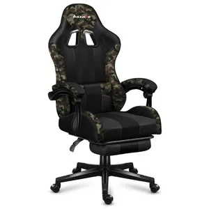 Comparateur de prix : Chaise gaming HUZARO FORCE 4.7 Camo, Chaise Bureau, Pc Gaming, Ergonom...