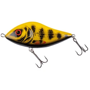 Comparateur de prix : Poisson Nageur Salmo Slider 16cm : Coloris Salmo - Black Widow, Modèle - SD16S