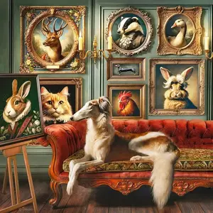 CherryPazzi Puzzle 1000 pièces : La Ménagerie Aristocratique pas cher