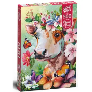 CherryPazzi Puzzle 500 pièces : Vache Wow ! pas cher