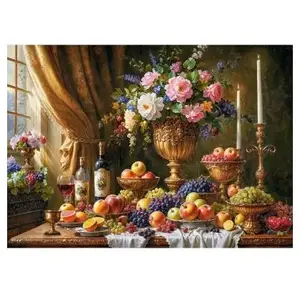 CherryPazzi Puzzle 2000 pièces : Table baroque pas cher